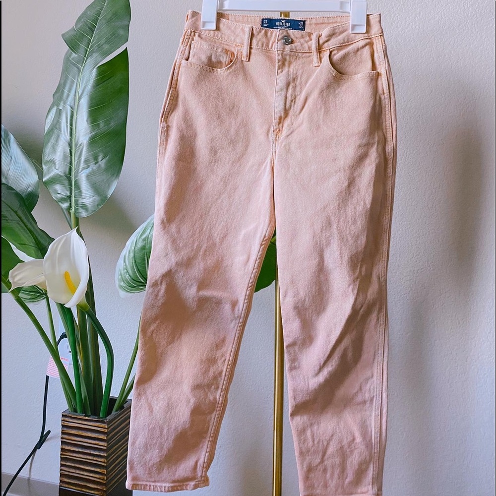 hollister ultra high rise mom pants
